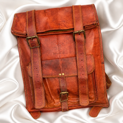 Artisan Genuine Leather Backpack by the human era